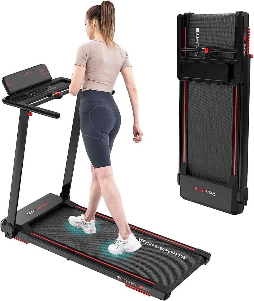 CITYSPORTS Tapis de course Pliable