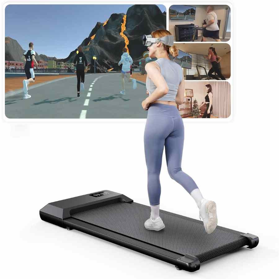 Superun Raceable tapis de course pour appartement