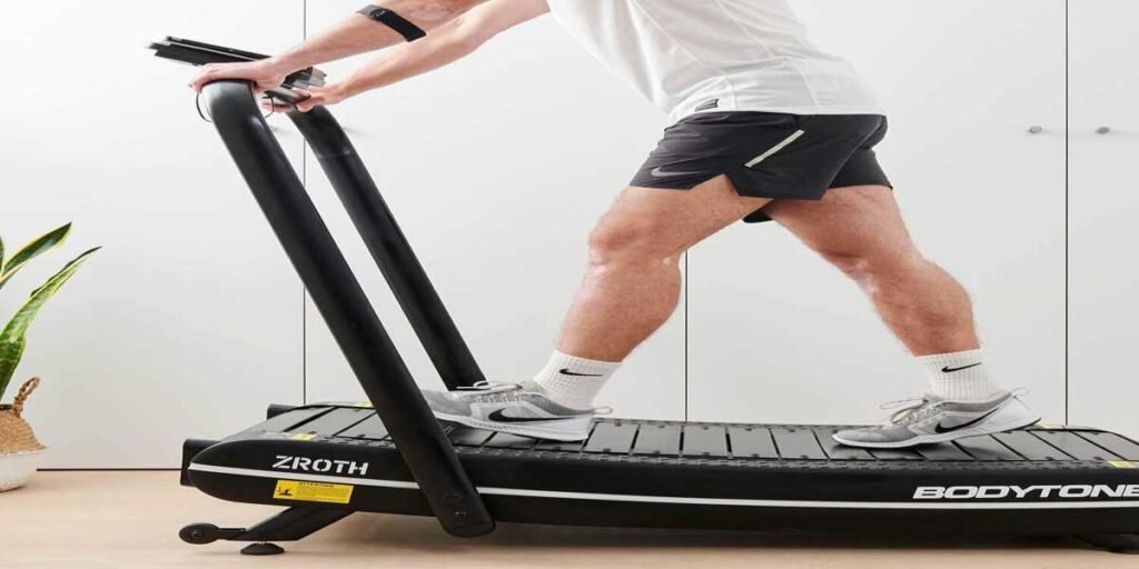 Tapis de course incurvé sans moteur