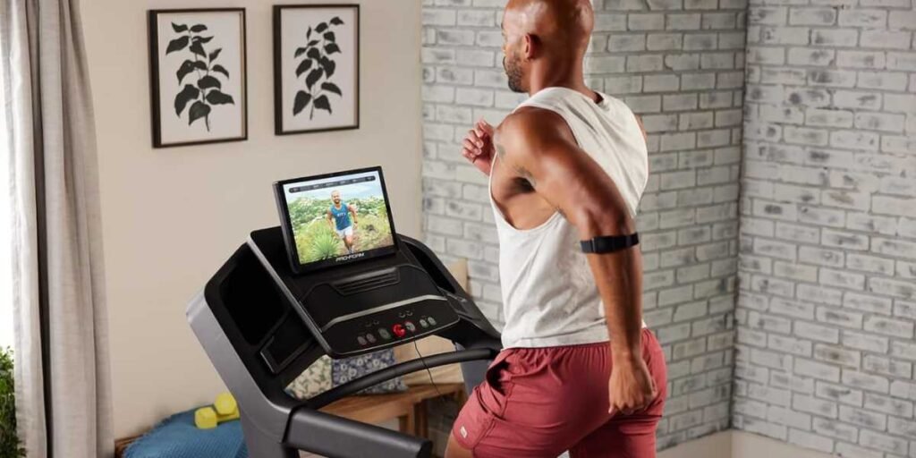 utilisateur de tapis de course proform